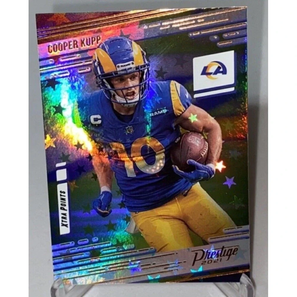 2021 Prestige Football Cooper Kupp Los Angeles Rams Xtra Points Astral Stars #95